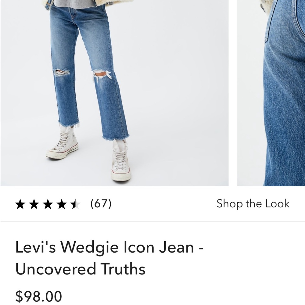 Levi’s wedgie icon jean- uncovered truths